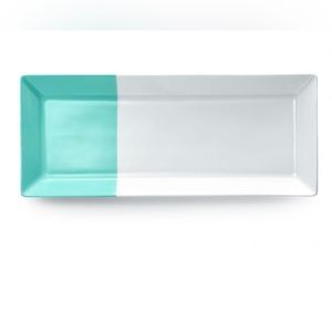 Tiffany and Co Bone China Color Block Tray